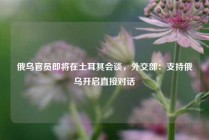 俄乌官员即将在土耳其会谈，外交部：支持俄乌开启直接对话